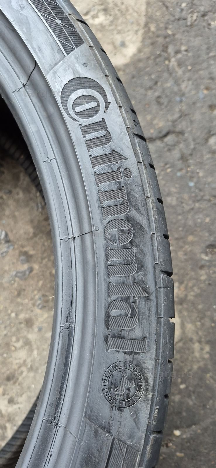 4 anvelope vara Continental,fata 245/35/21,spate 285/30/21.Pret/bucata 4