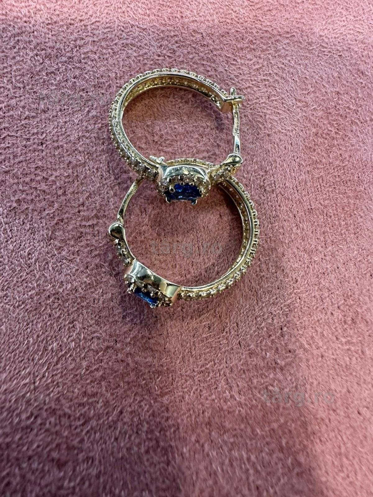 Cercei 14k 2.36g (Iulius Mall)(B-253.1) Garantie 2 ani! 3