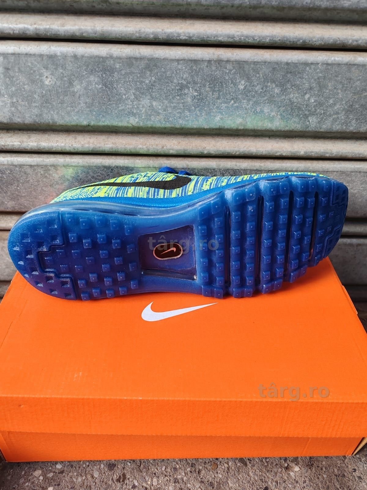 Nike flyknit max  crimson bright 7