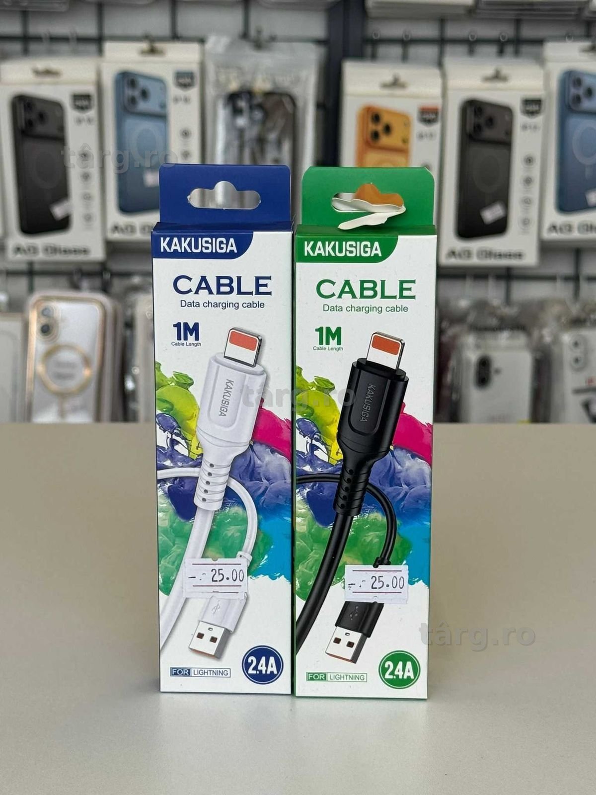 Cablu incarcare USB A- Lightning, 1m