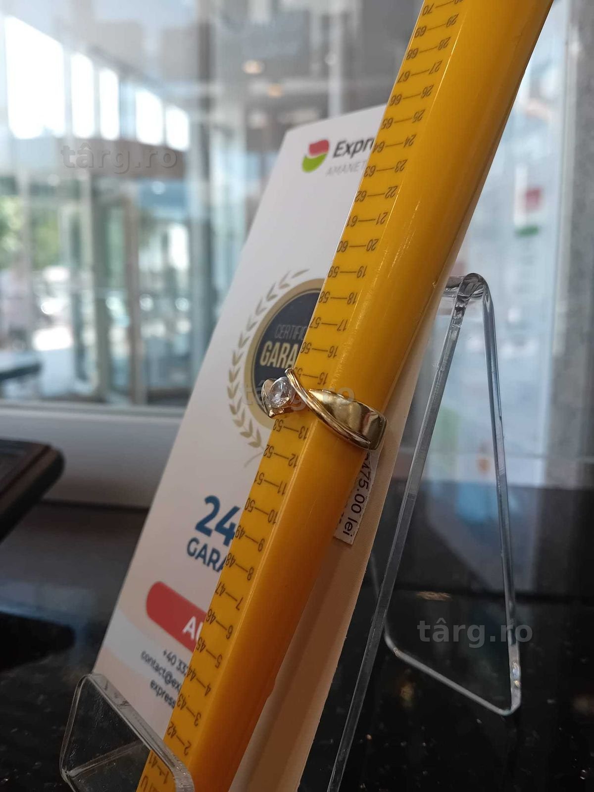 Inel aur 14k 5.25g 14/54 (Iulius Mall)(B-487.1) Garantie 2 ani! 2