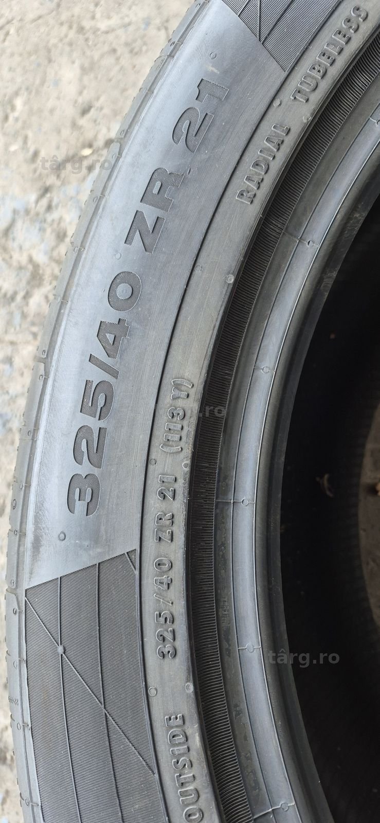 2 anvelope vara noi Continental 325/40/21,dot 2020.Pretul este pe buc. 5