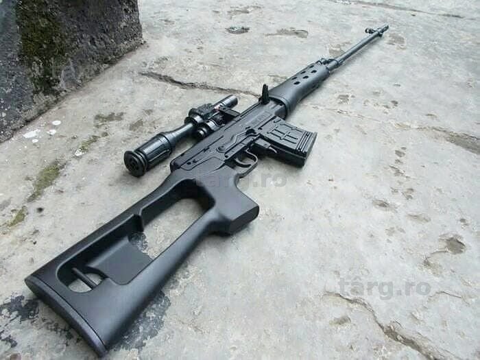 Pusca ULTRA PUTERNICA Airsoft Cu Aer Comprimat Dragunov SVD ARC Pistol