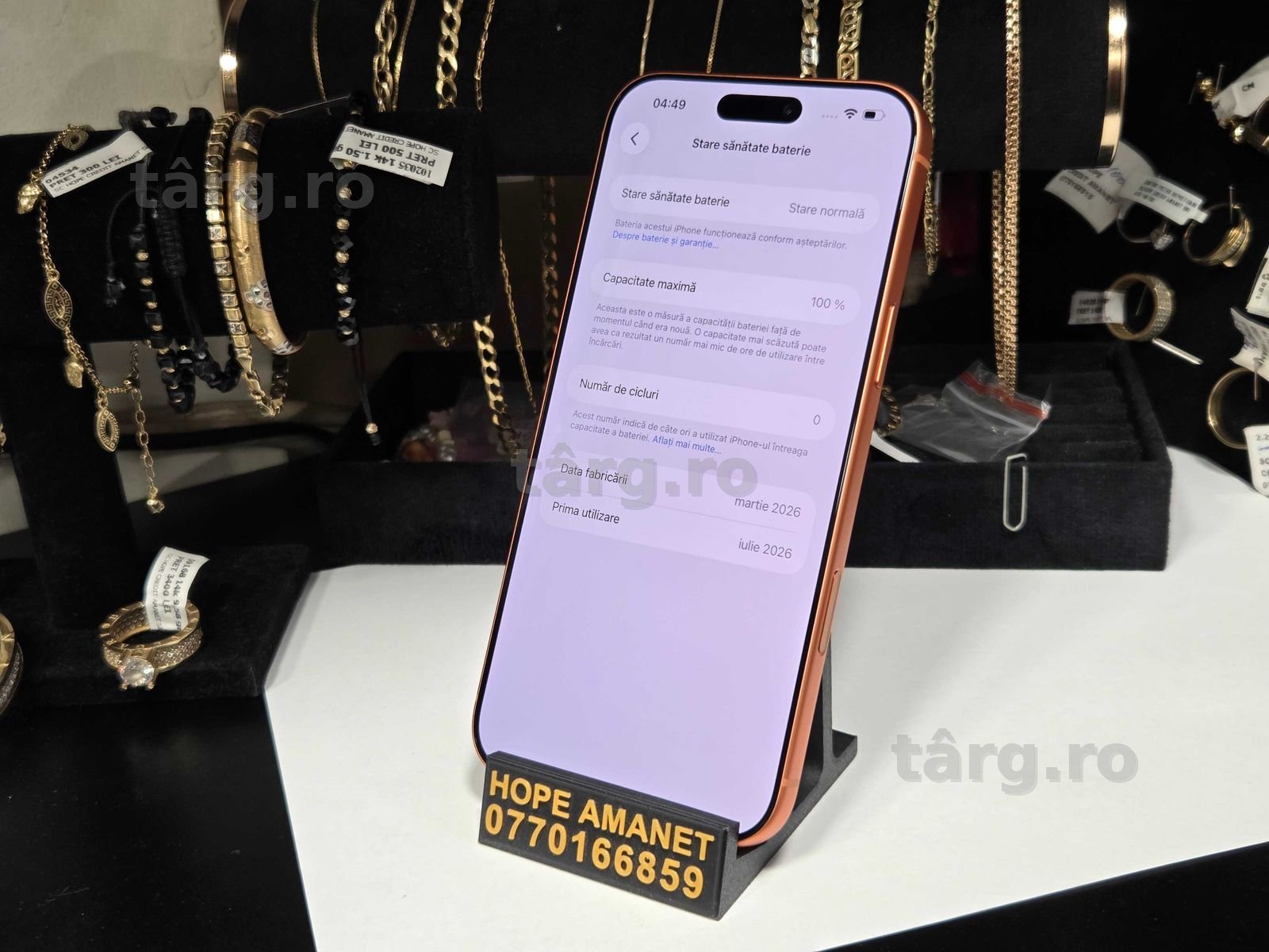 Hope Amanet P10/iPhone 17 Pro Max 512GB AppleCare+ 3