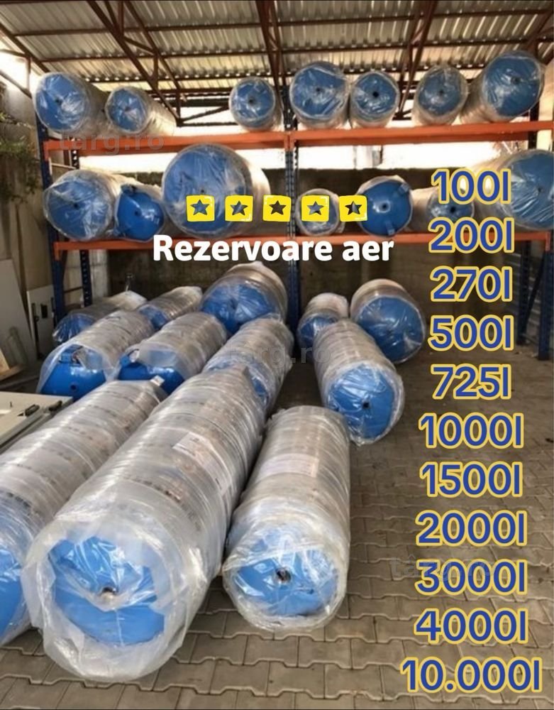Rezervoare-Rezervor aer/LIVRARE GRATUITA 200l-10.000l