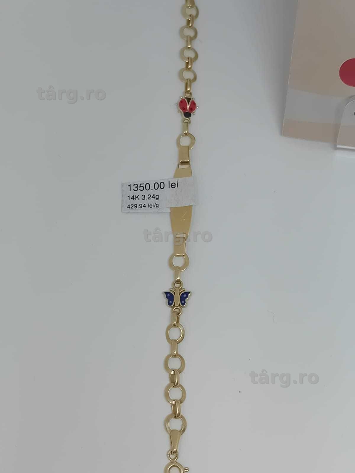 Bratara aur 14k 3.24g (33718/15 Gara1) Garantie 2 ani! 3