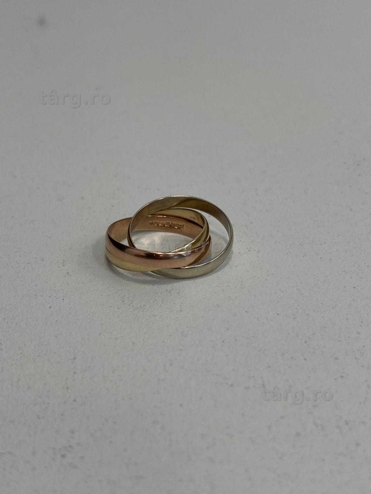 Inel aur 9K 3.67g (AG13 B55673) Garantie 2 Ani 4