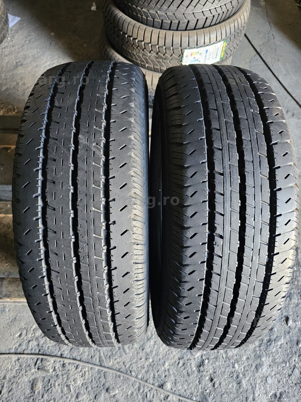 2 anvelope vara 225 70 15C Nokian 8mm 2018