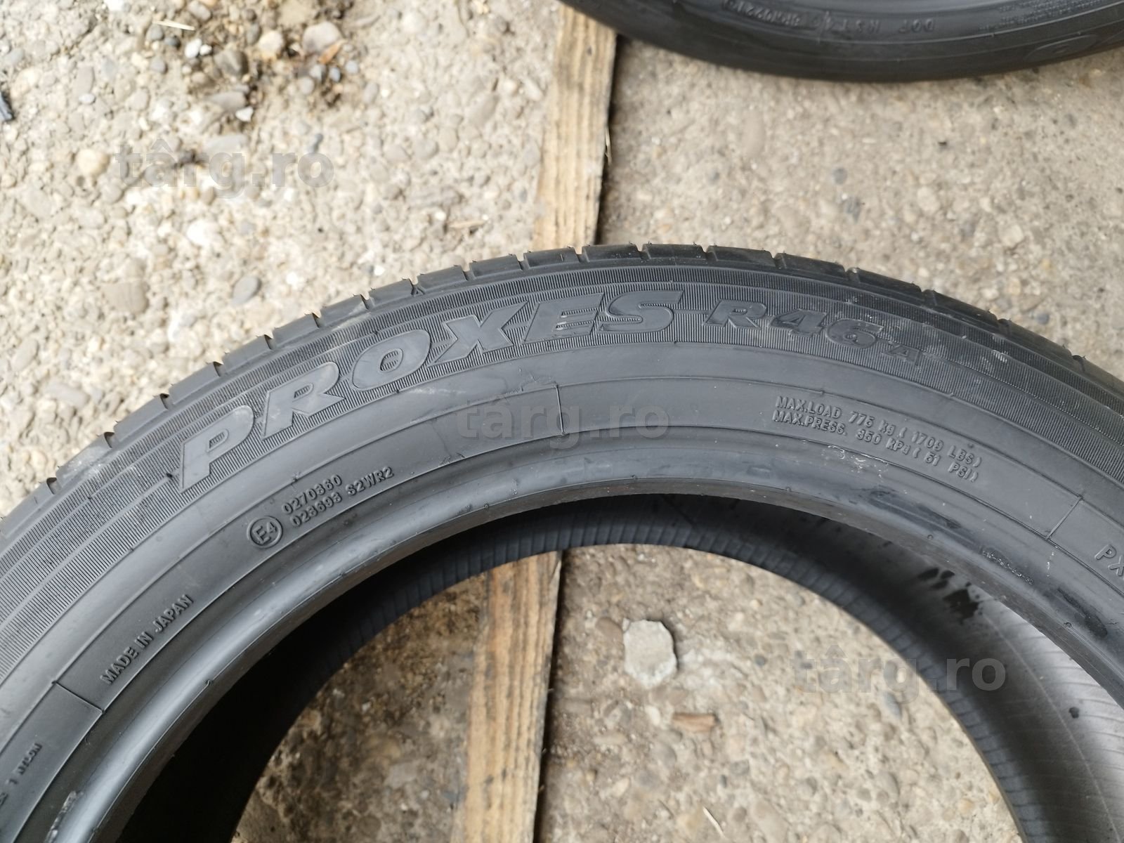 4 anvelope de vară  Noi Toyo 225/55/19 2