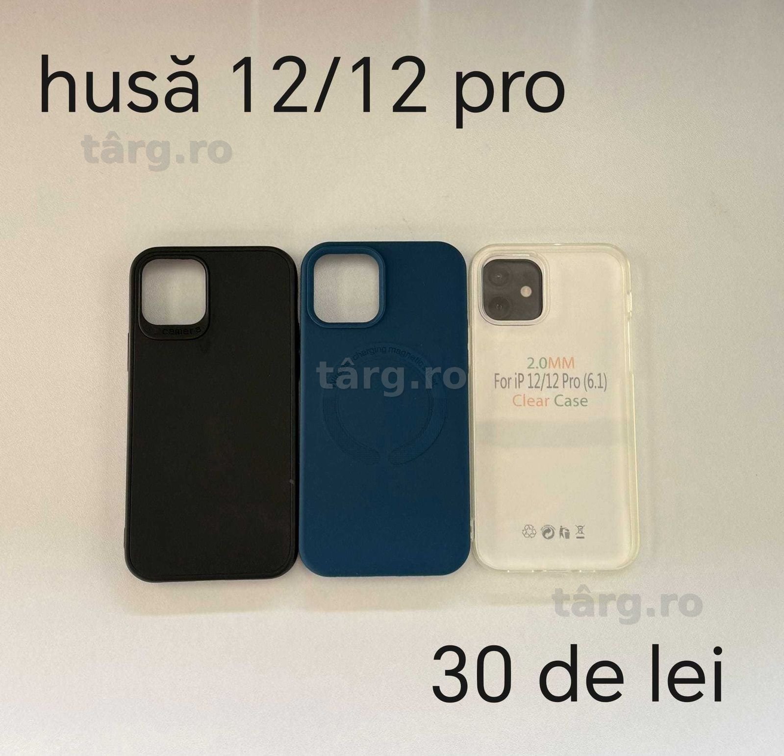 Folie, Husa, Incarcator, Cablu iPhone 12 Pro - Montaj gratuit folie