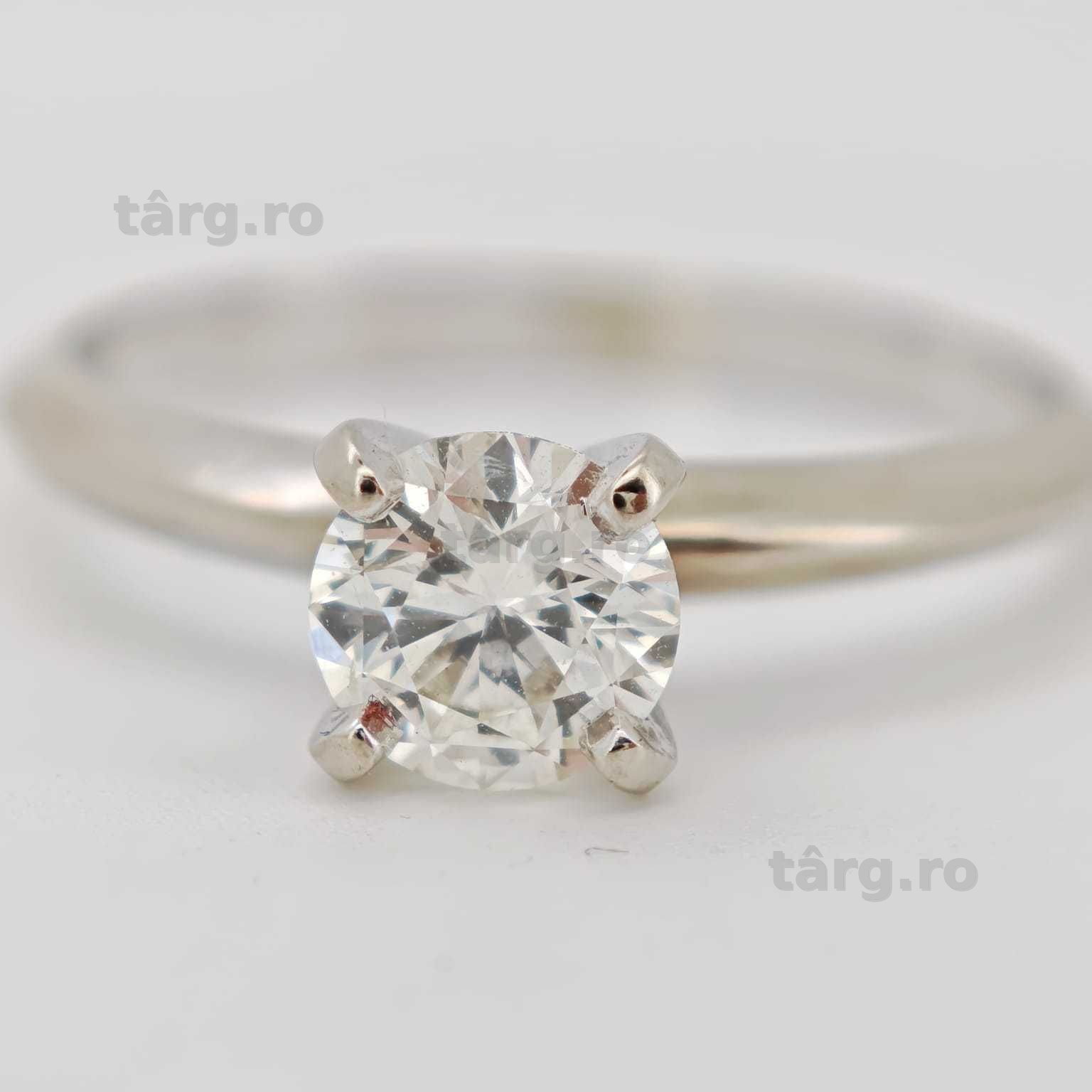 Inel 14k diamant natural 0,75ct