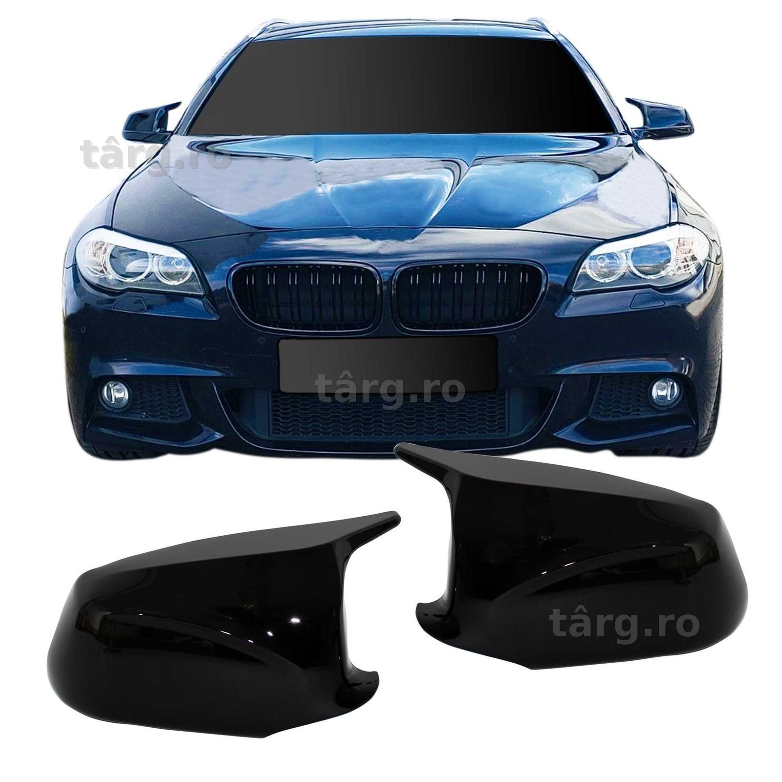 Capace Oglinzi Negru F10, F11 Sedan / Touring, pre-facelift 2010-2013