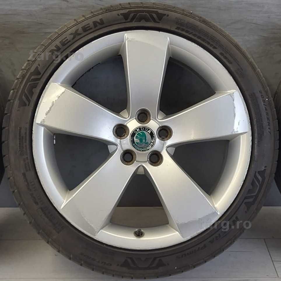 Roti/Jante Skoda 5x100 205/45 R17 Fabia II, Rapid, Roomster, Scala; Audi A3 (8L); Seat; VW Golf 4