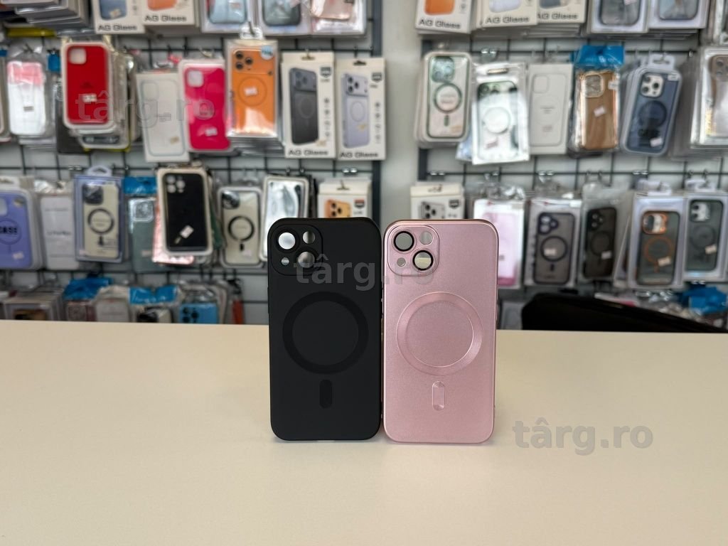 Huse silicon, super slim, MagSafe pentru iPhone 13