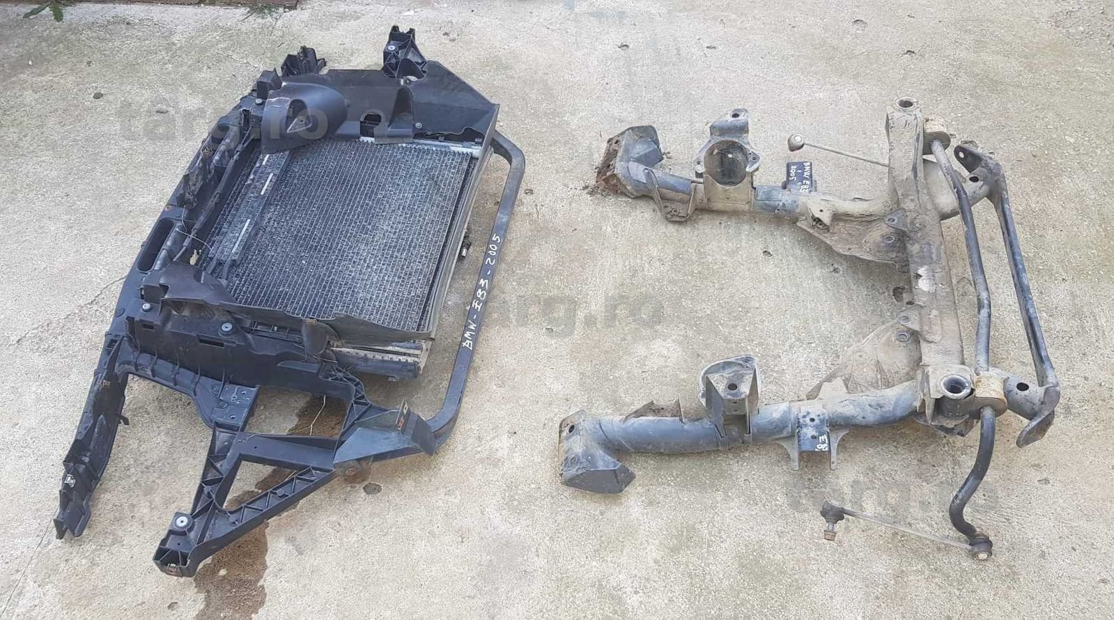 Trager Radiator Cadru motor Planetara BMW E83 30i Haion aripa usa Scaune banchete Plansa bord BMW X3 E83 30i