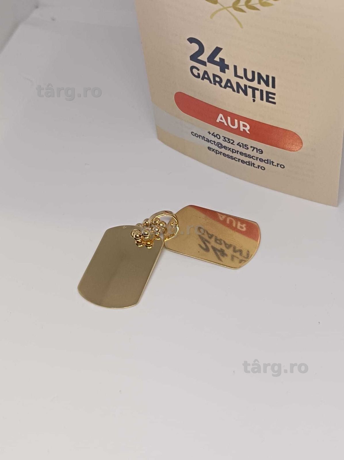 Medalion Aur 14K 8.10g (Ag4 Dacia B.52270) Garantie 2 ani 2