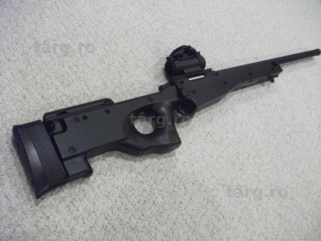 Stoc LIMITAT! Pusca Ultra Puternica (MODIFICATA) 4.8J Airsoft Cu Arco2
