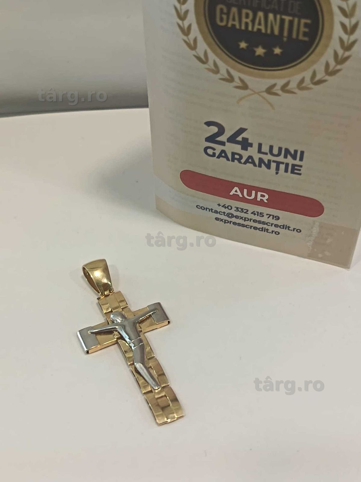 (AG41) Pandativ aur, 14K b3871.43 Certificat de garantie