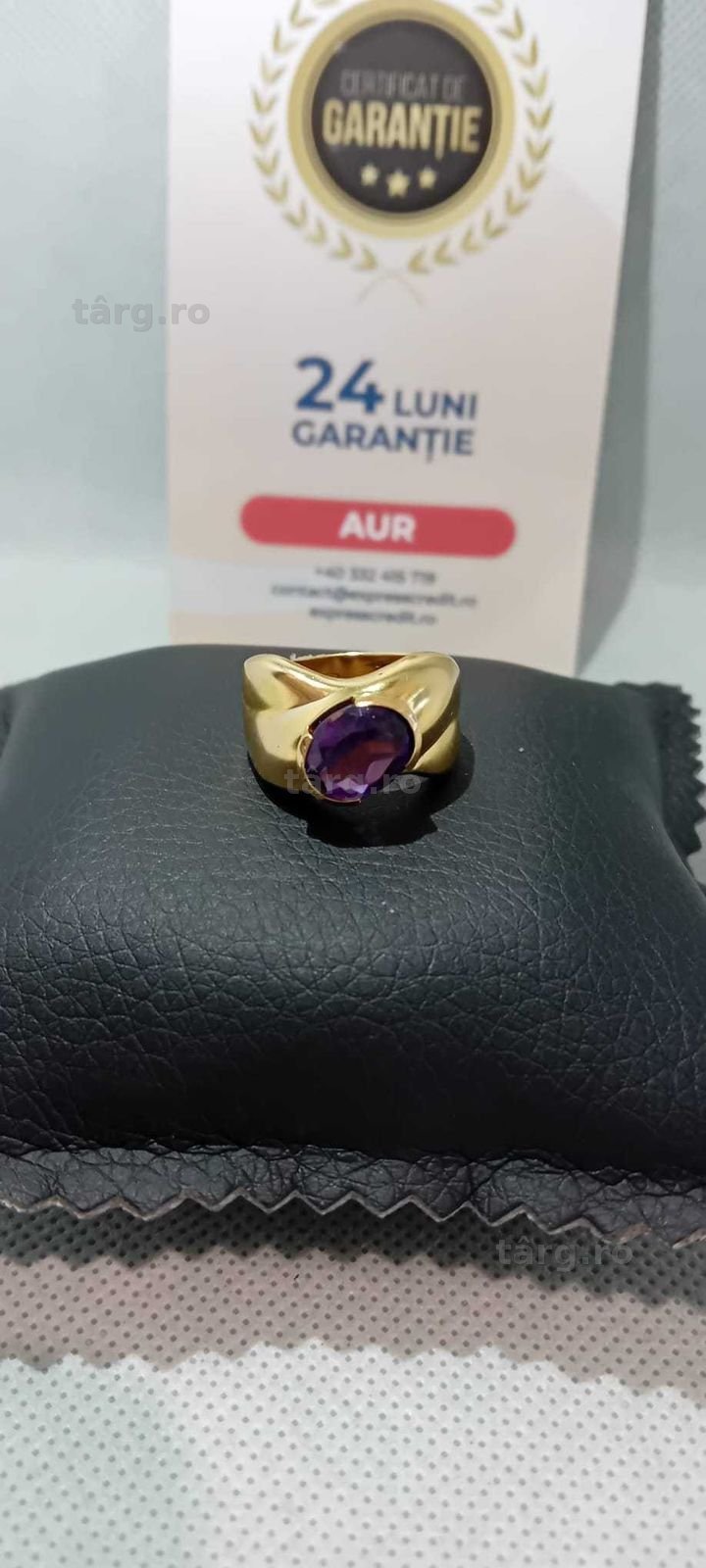 Inel Aur 18K (Ag18 Tutora b.28341) Garantie 2 ani! 2