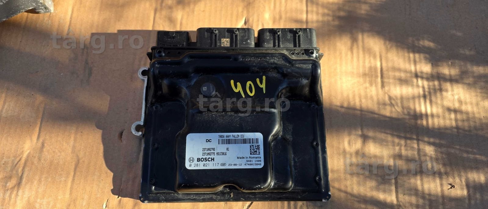Ecu calculator motor Renault Express 1.5 DCI 2021 2022 / 2023 2024