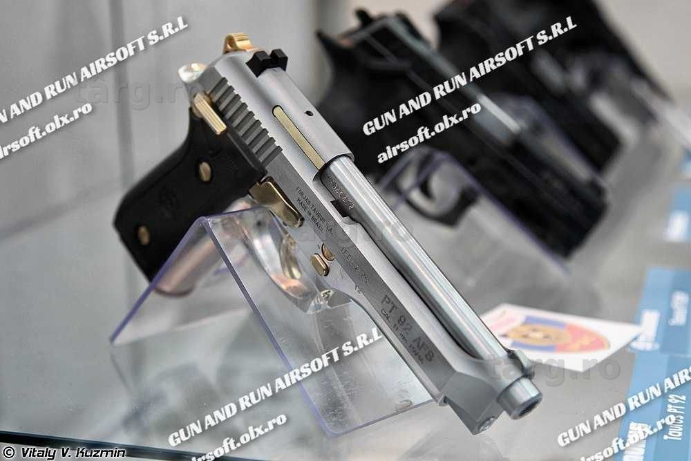 Pistol Unic si Puternic 5J!! ~MODEL MODIFICAT~ Metal Co2 6.mm ~ SILVER