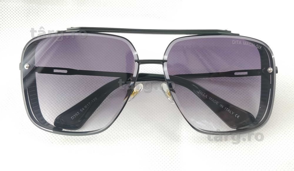 Ochelari de soare Dita Mach Six negri.