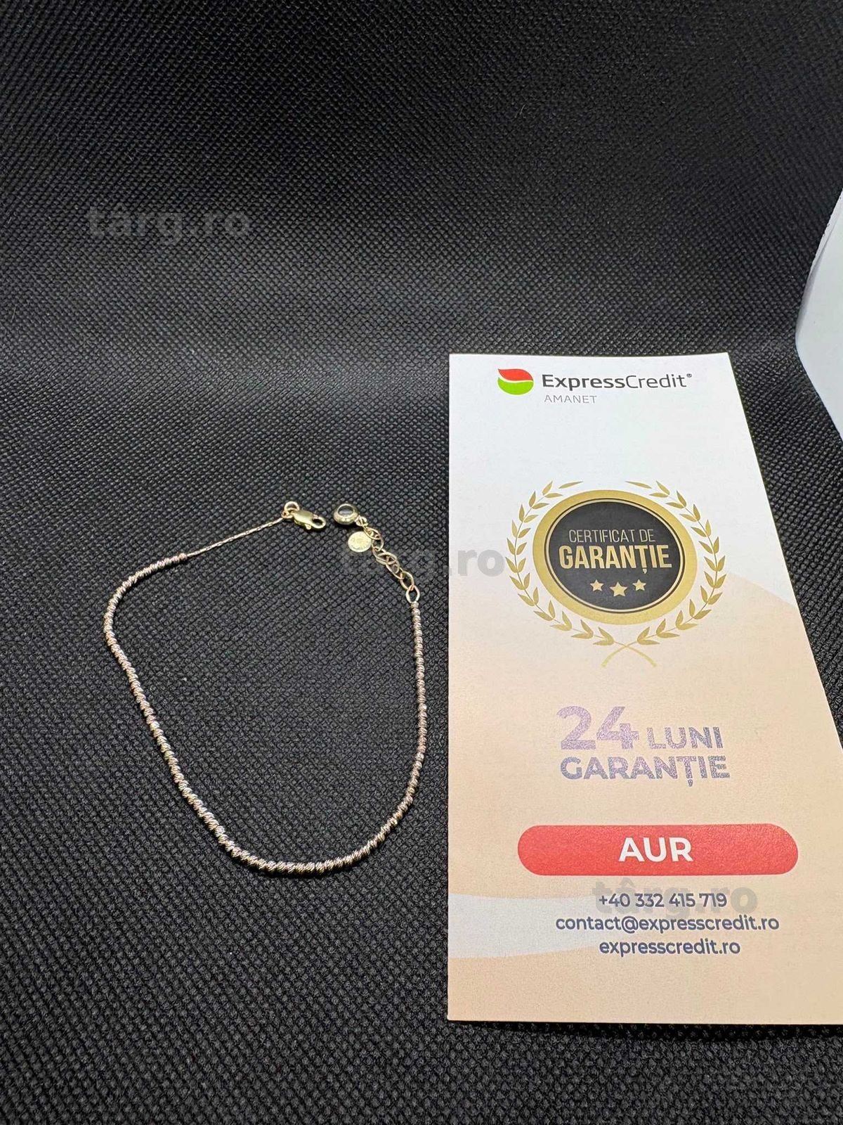 Bratara aur 14k 3.50g (B.25792.1 AG31 Barboi) Garantie 2 ani!