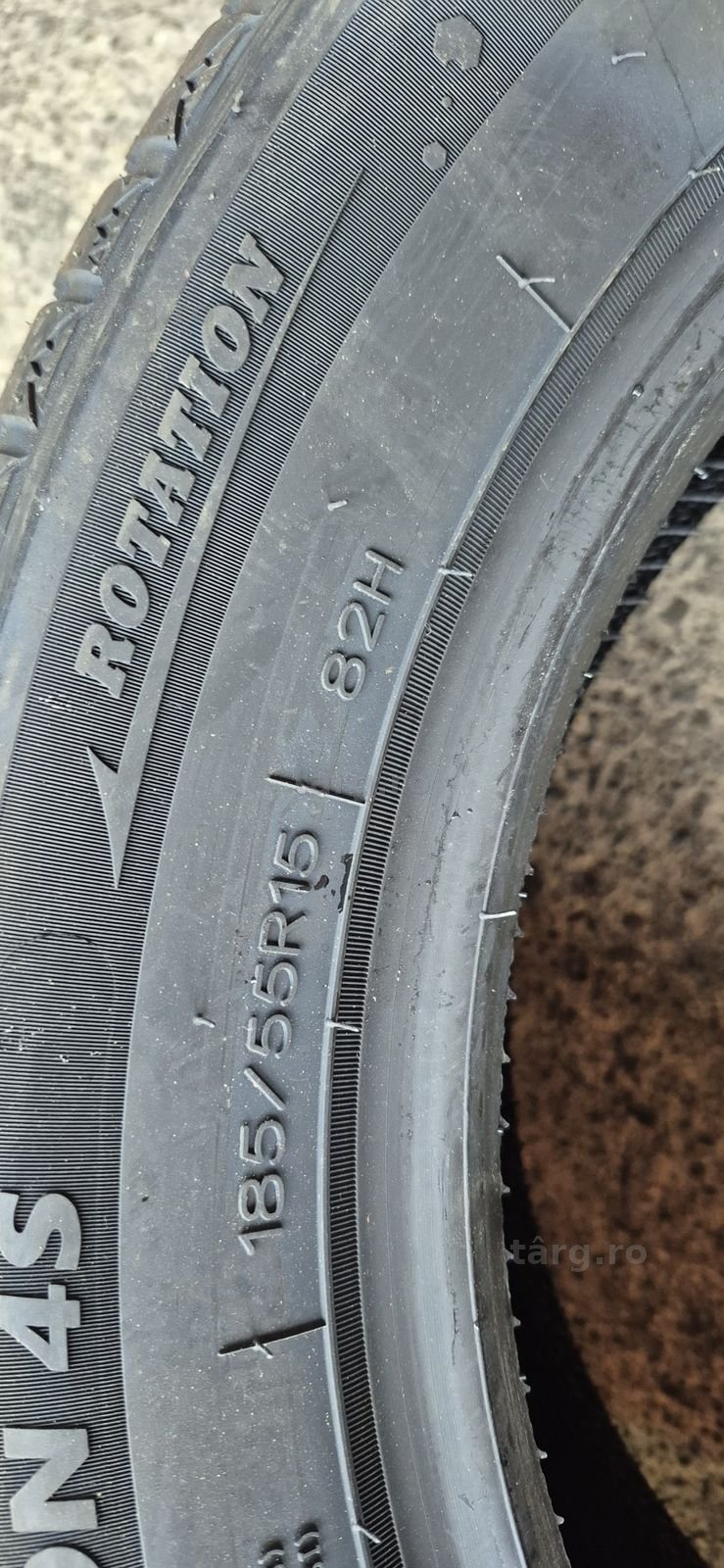 4 anvelope M+S noi Tercelo 185/55/15,dot 2025.Pretul este pe bucata. 6