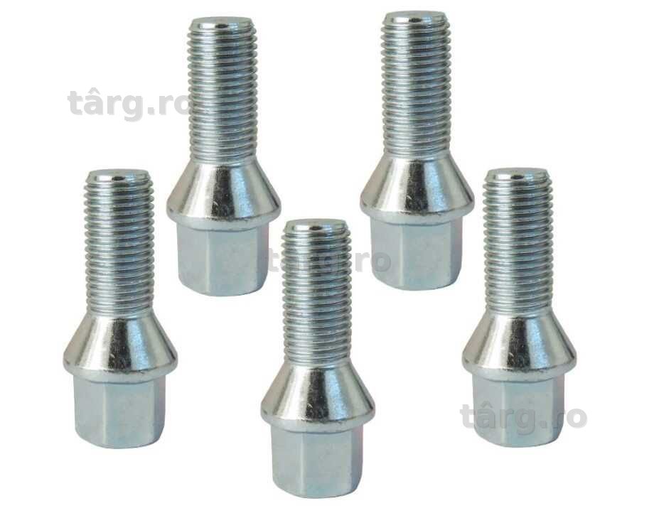 Prezon NOU surub roata jante aliaj M12 M14 orice marca de masina