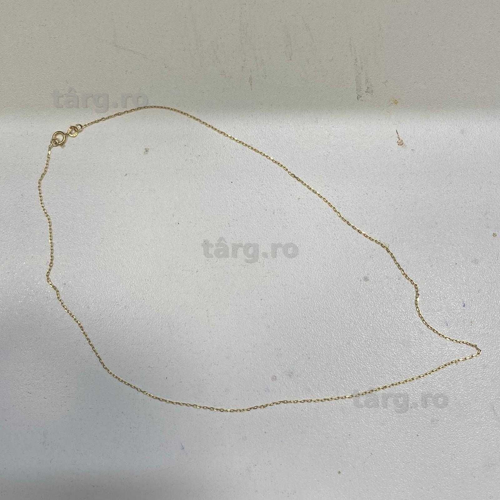 Lant aur 14k 1g (Ag13 56093) Garantie 2 ani! 4
