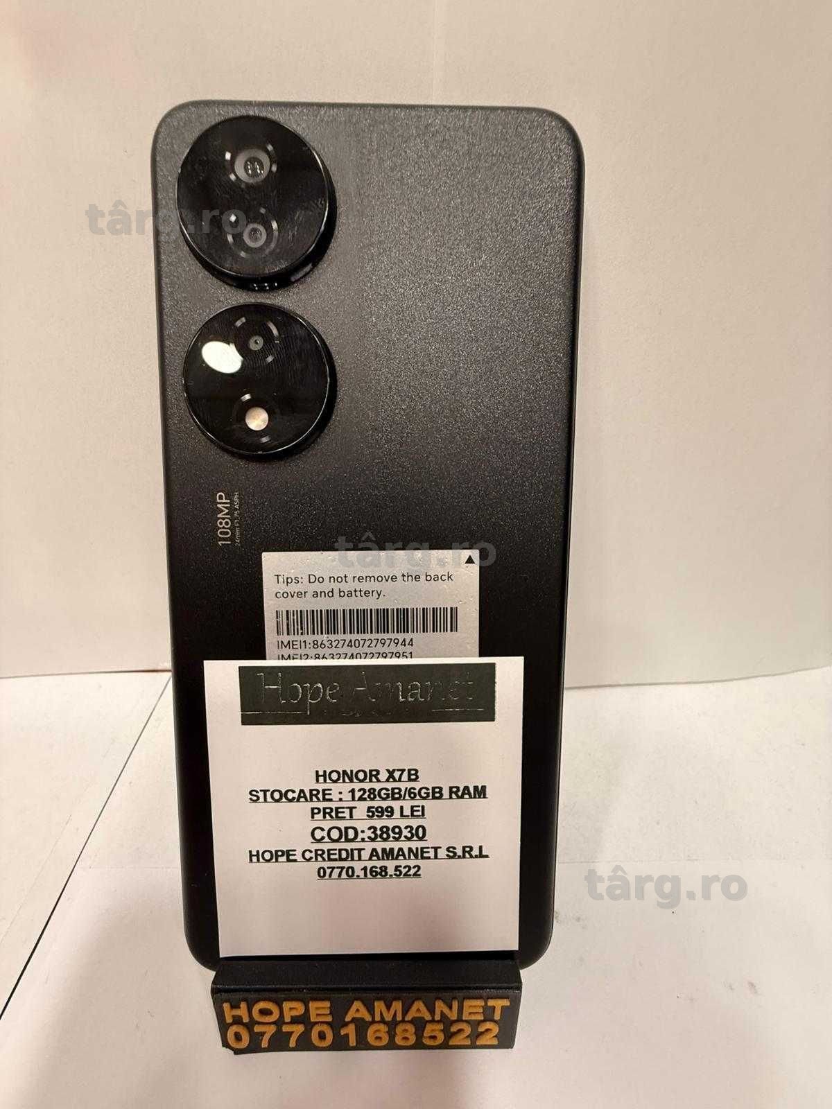 Hope Amanet P1/HONOR  X7B 128GB/6GB RAM #38930 4