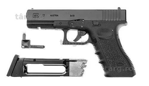 Pistol Glock 17 CO2 BlowBack  U M A R E X   2Joules airsoft cu Licenta