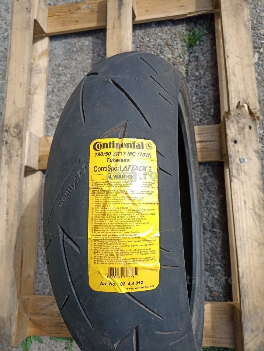 O anvelopa NOUA de spate Continental 190/50 R17 dot 0318