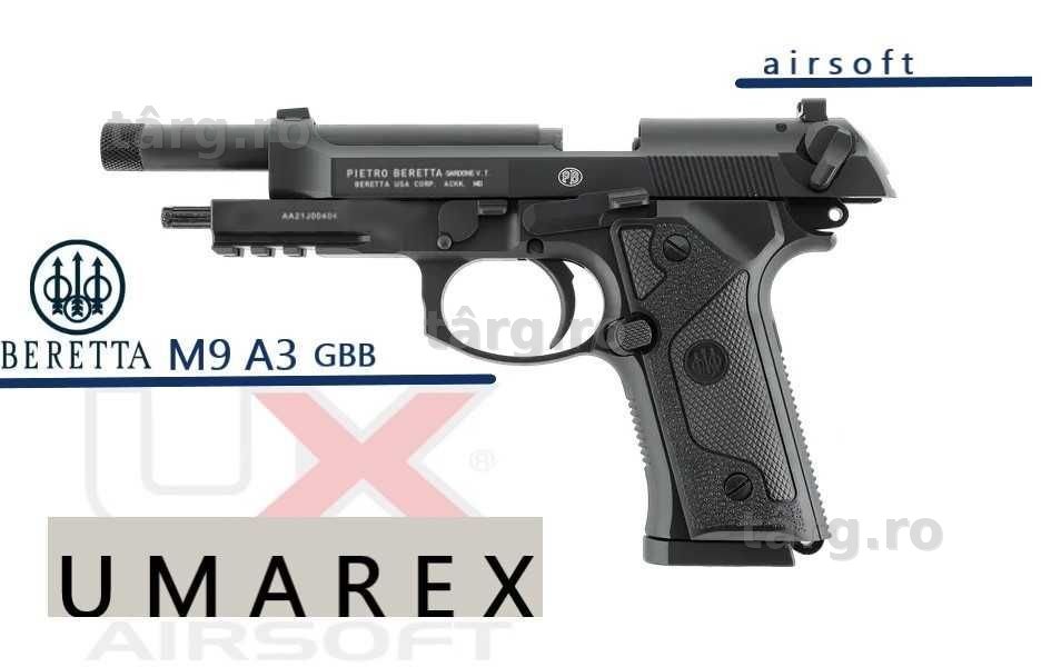 Pistol  B E R E TT A  M9A3 GBB BlowBack airsoft