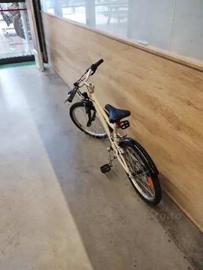 Bicicletă polivalentă 20" Btwin 500 Bej 6-9 - (SecondHand) Decathlon