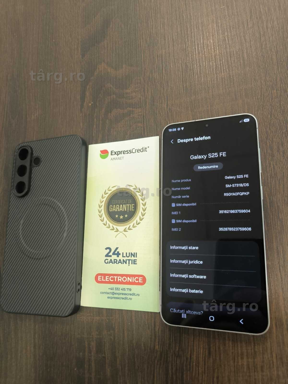 Samsung Galaxy S25 FE 5G (Ag24 Harlau b.46511) - Garantie 2 ani ! 4