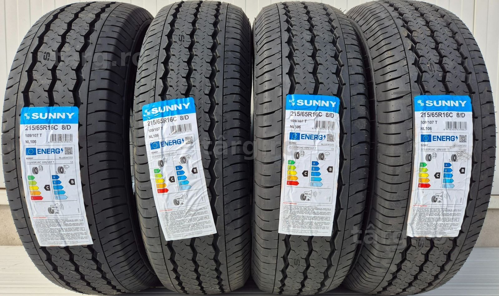 215/65 R16C, 109T, SUNNY NL106 8PR, Anvelope de vara M+S