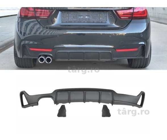 Difuzor Bara Spate M Performance BMW F32 F33 F36, Negru mat,Ev. Stanga