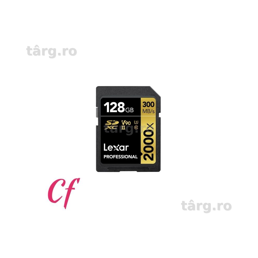 Lexar Professional 128GB UHS-II 2000x V90 - Factura - Garantie 2 ani !