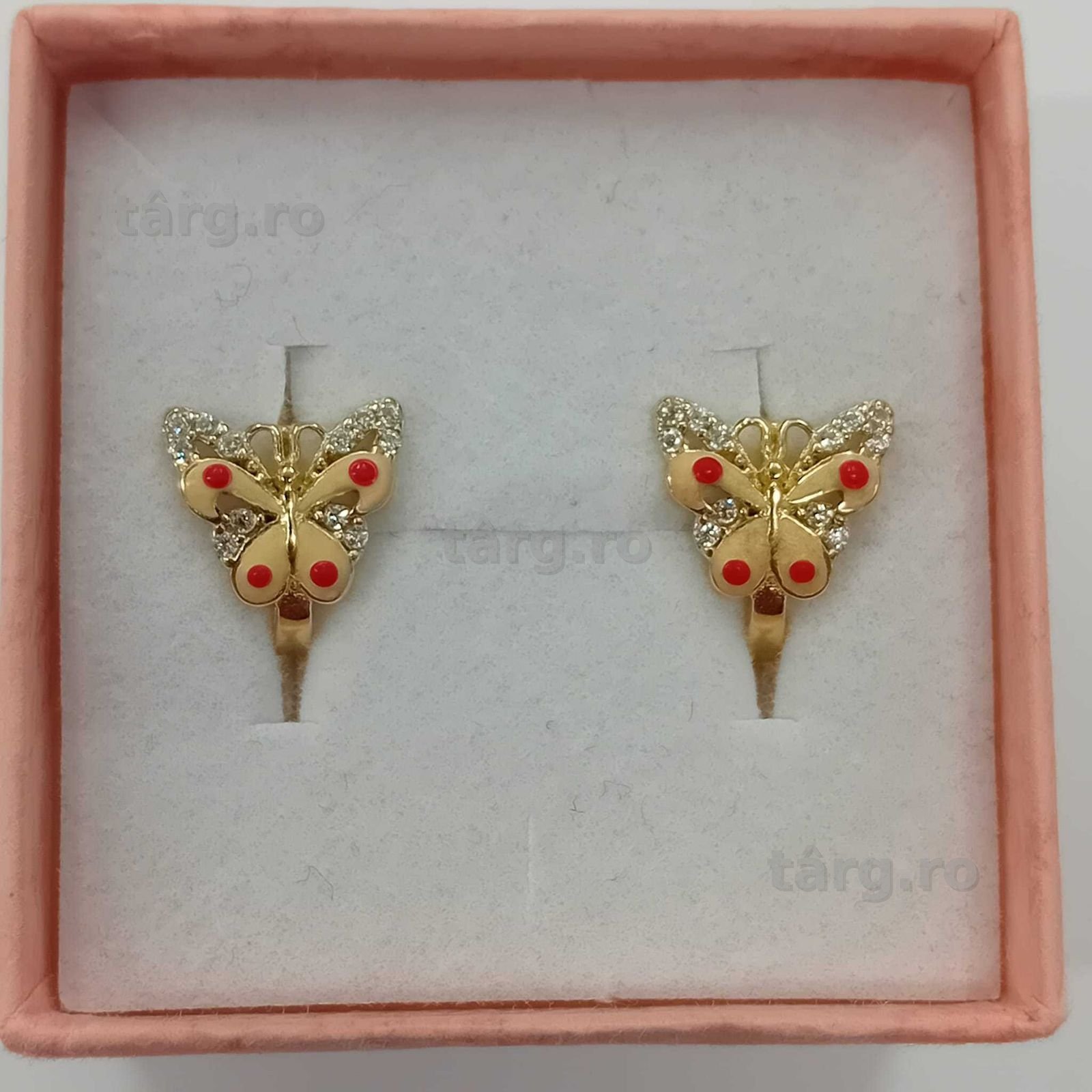 Cercei Copii Aur 14k 1.64g (ag49 Esplanada b.8311) 2 ani garantie 2