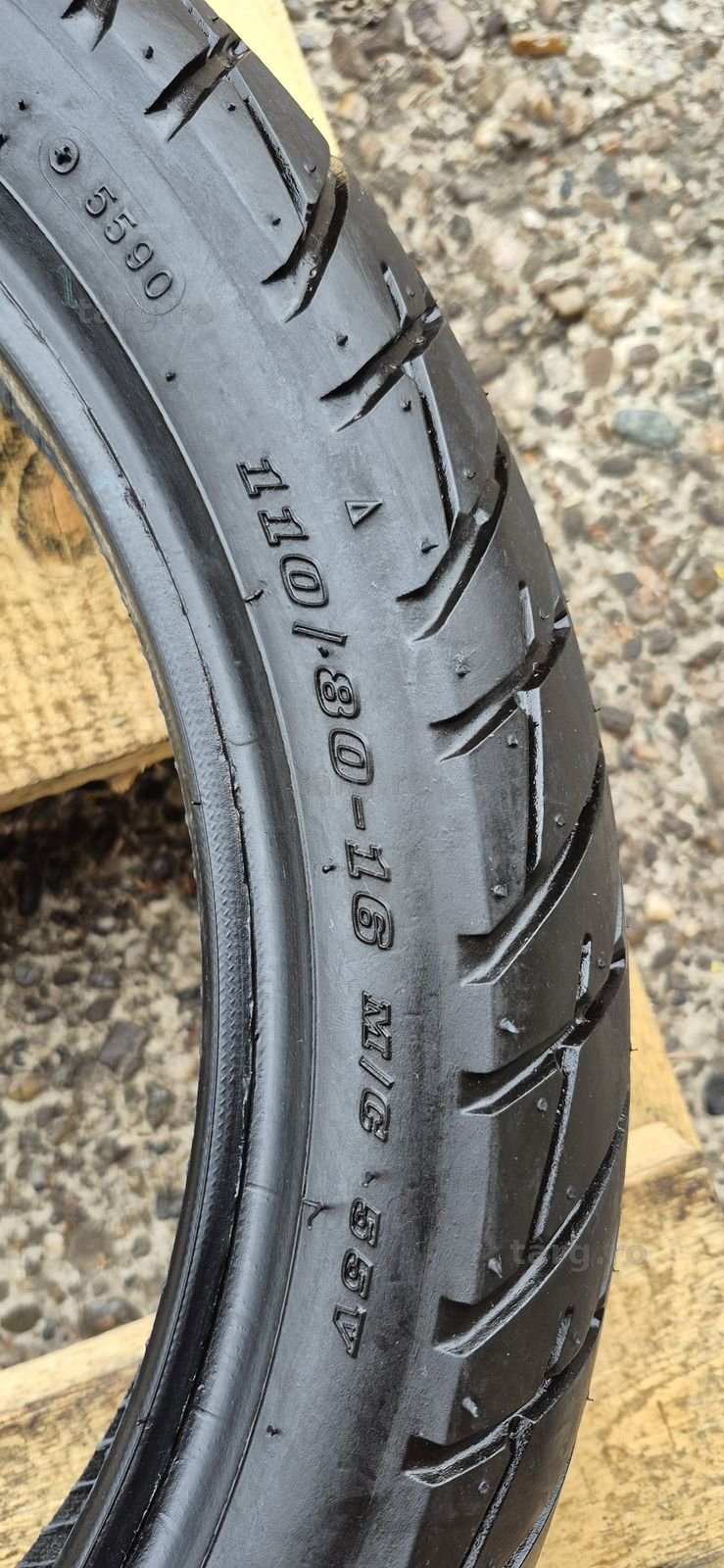 O anvelopa moto noua Dunlop 110/80-16M/C. 4