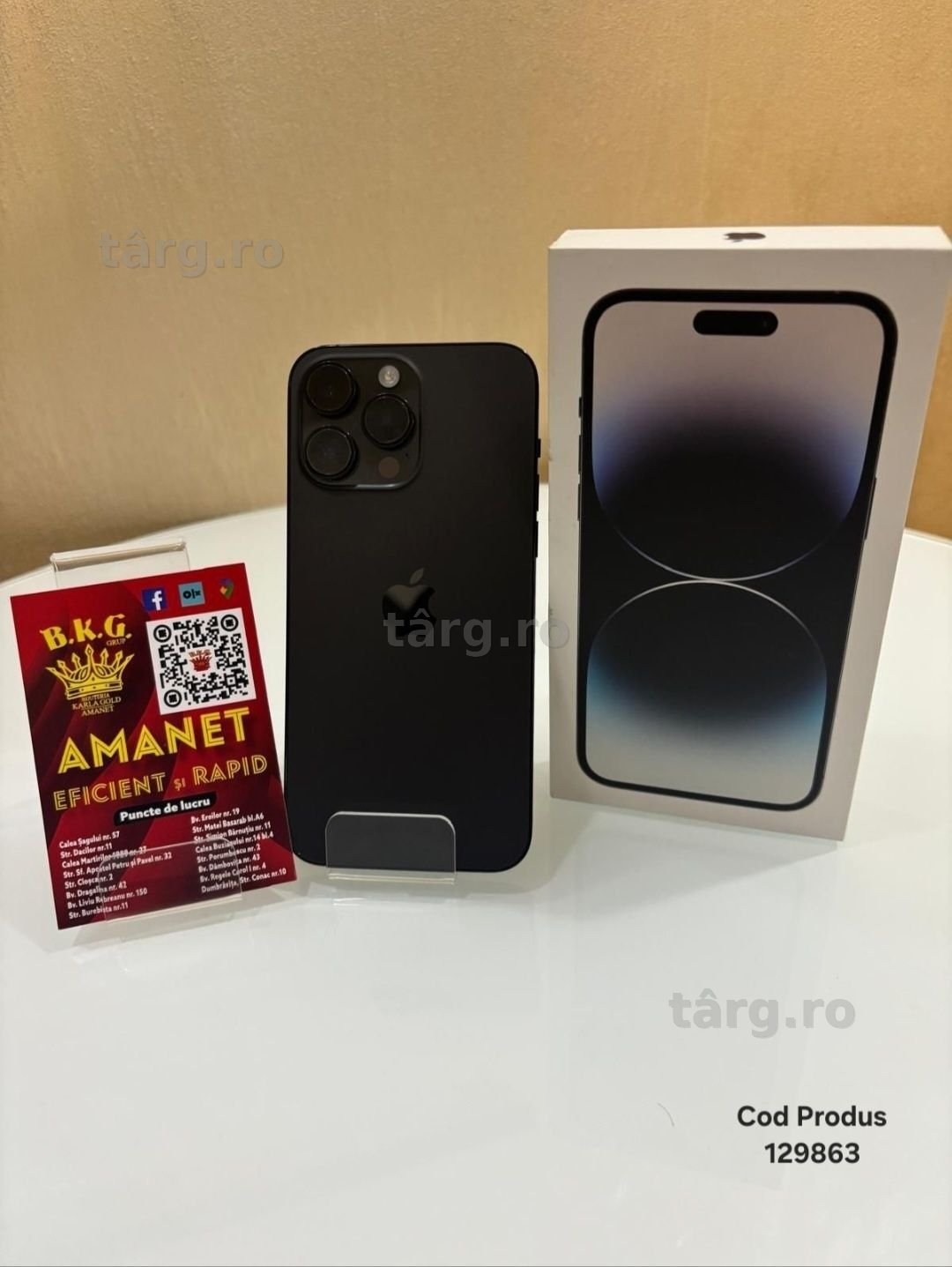 Iphone 14 Pro Max 256gb Amanet BKG