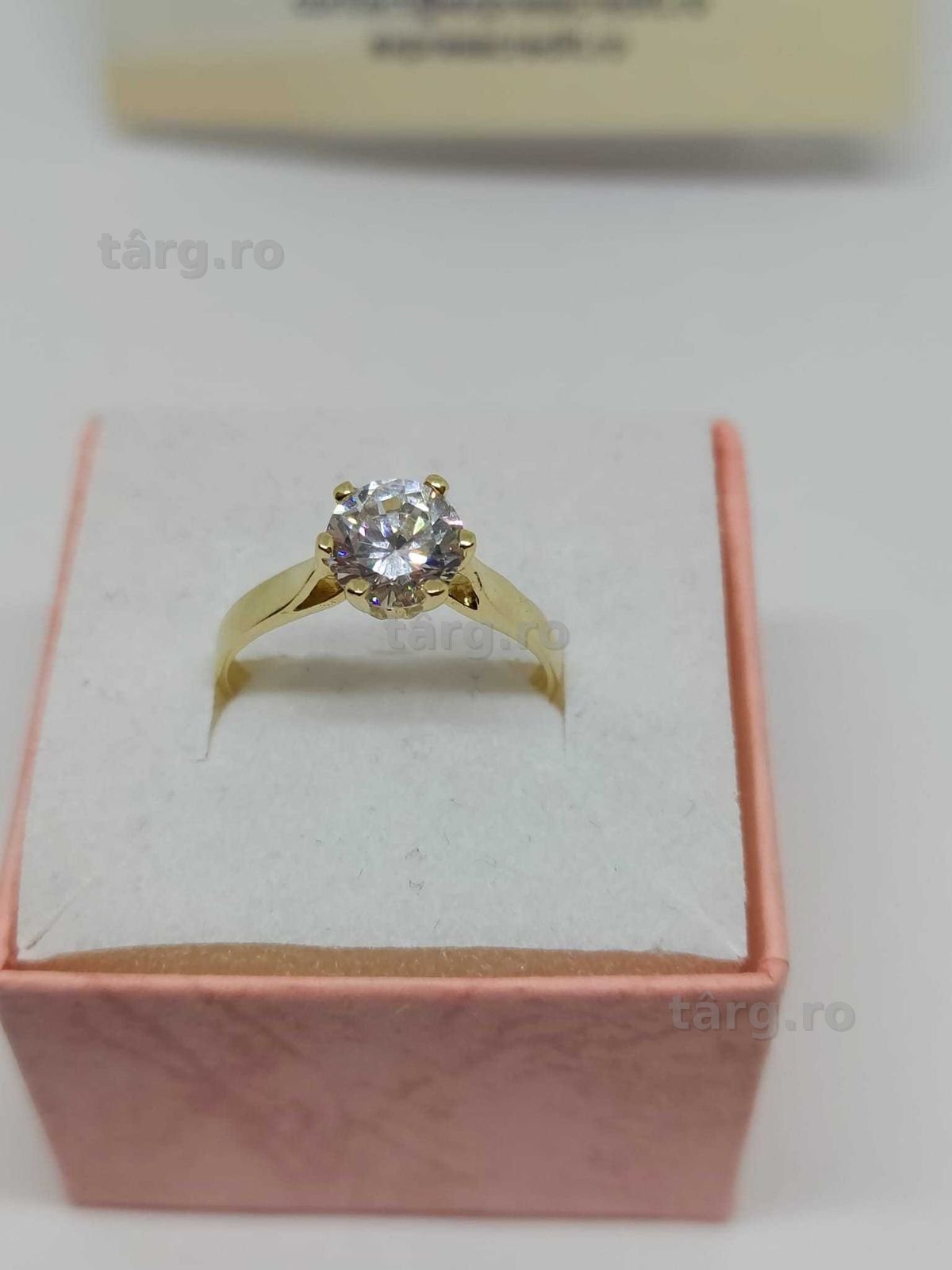 Inel aur 14k 2.24gr [35344.1/30 Pacurari 2] Garantie 2 ani! 2