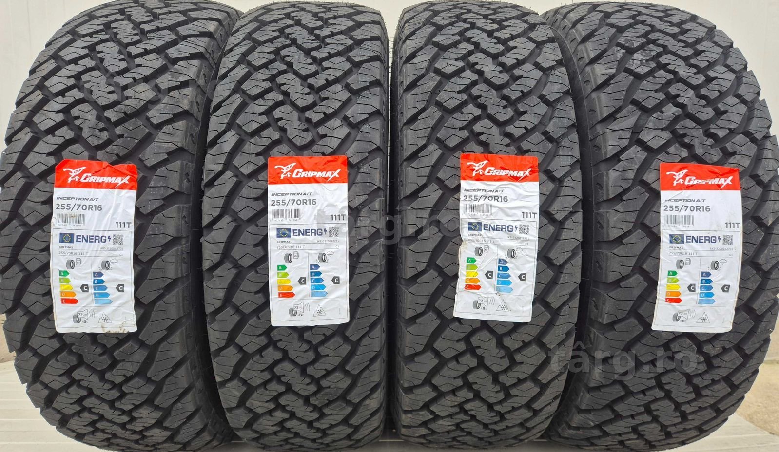 255/70 R16, 111T, GRIPMAX All Terrain, Anvelope mixte M+S