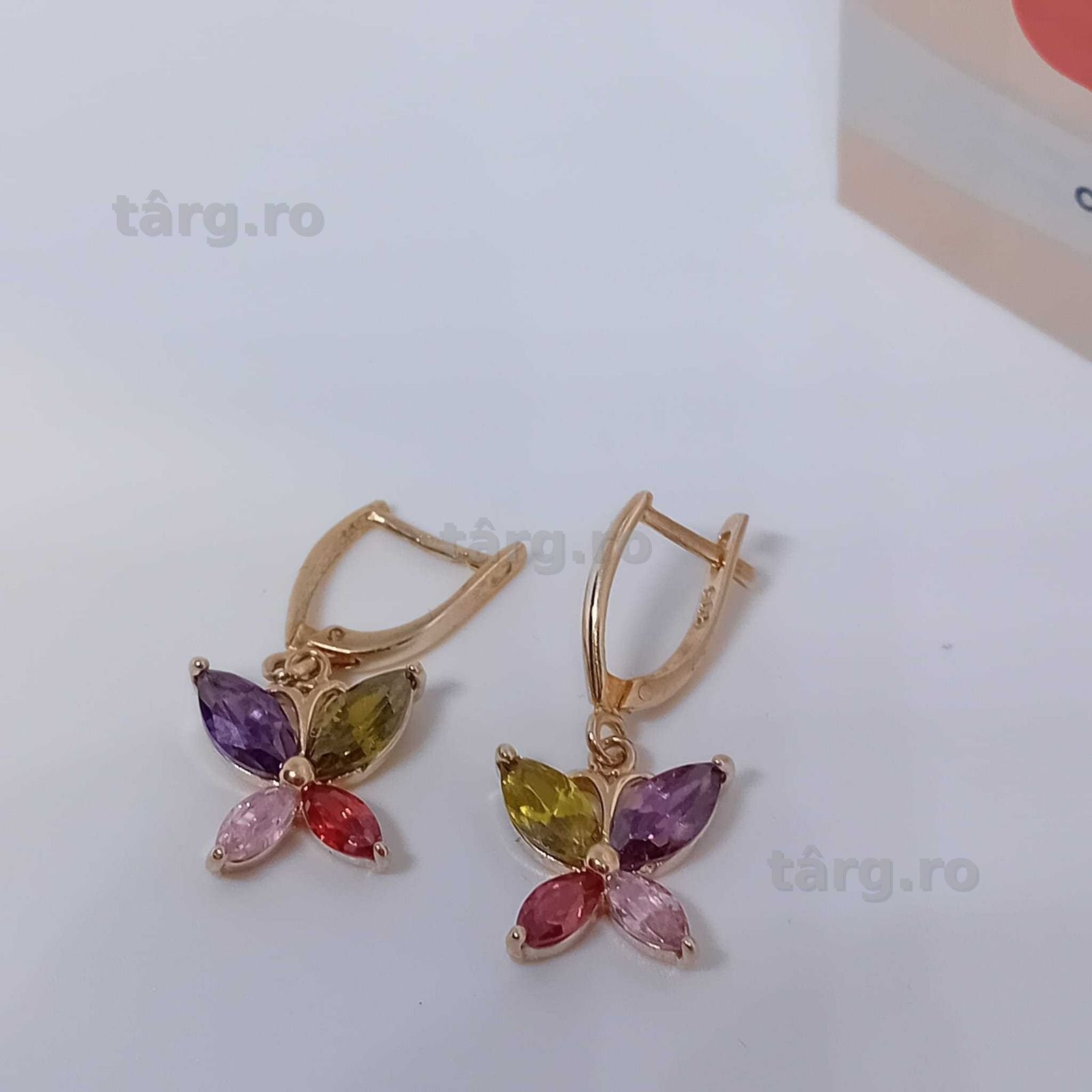 Cercei Aur 14K 3.98g (AG4 Dacia B.52071.1) Garantie 2 ani 3
