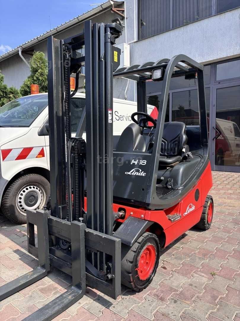 Stivuitor - Motostivuitor Linde H18T-01 GPL Anul fabricației 1995