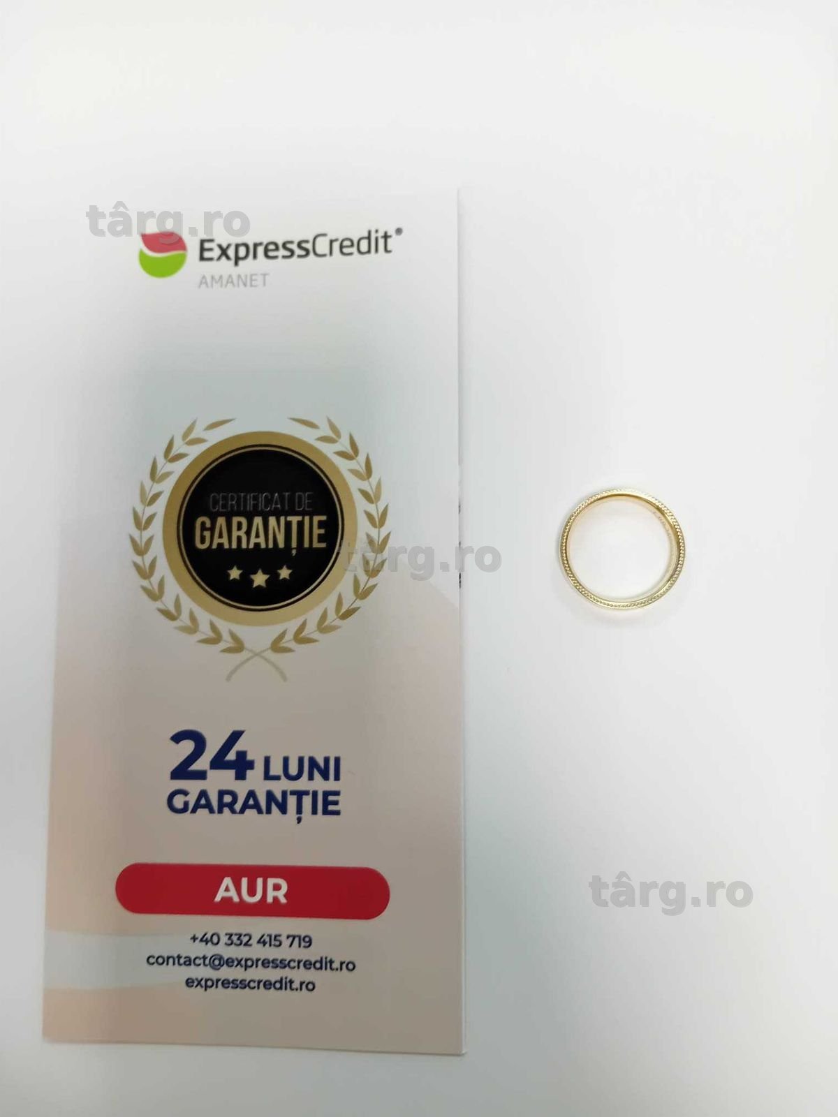 (Ag33) Verigheta Aur 14K/Garantie 2 ani
