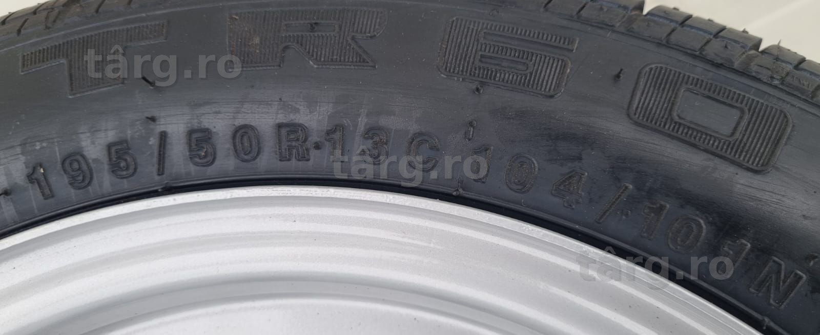 Roata 195/50 R13C 104N, Anvelopa Security pe Janta 6Jx13 3