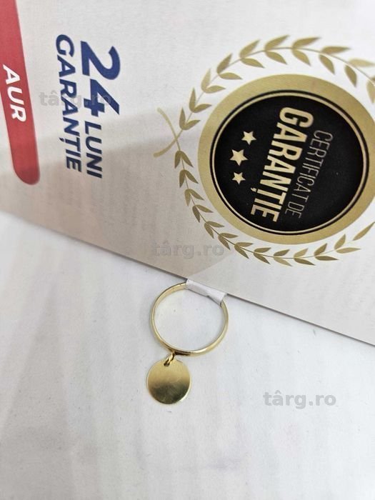 Inel aur 14k 1.80gr (52151 Ag1/30 Pacurari 2) Garantie 2 ani! 3