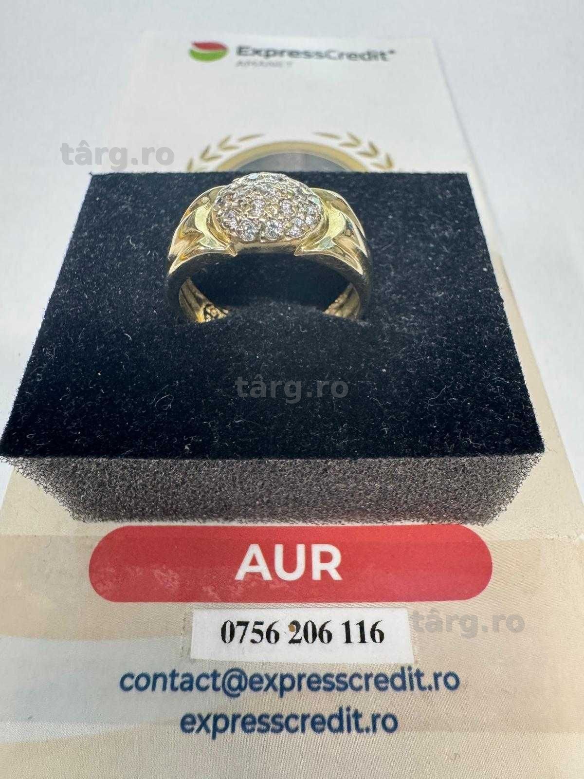 Inel din aur 14k (68876.1/ 10 Pacurari 1) Garantie 2 ani!